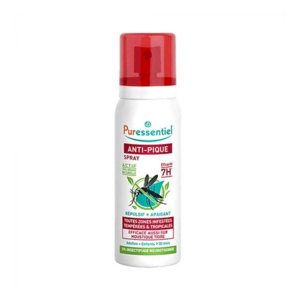 Xịt Muỗi Puressentiel Anti-Sting Repellent Soothing Spray 7H 75Ml