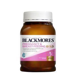 Vitamin Cho Bà Bầu Blackmores Pregnancy Breastfeeding Gold 180 Viên