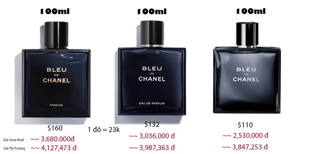 Nước hoa nam Bleu De Chanel Parfum Pour Homme -Mỹ Phẩm Zoley KBONE
