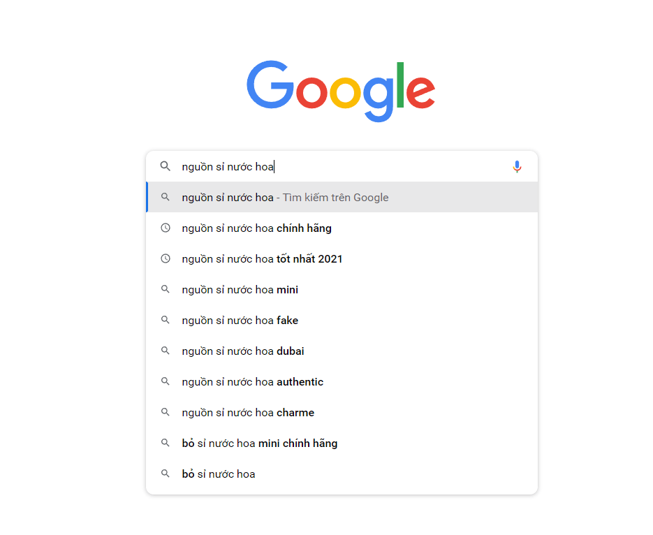 Cách Tìm Nguồn Sỉ Nước Hoa Trên Google