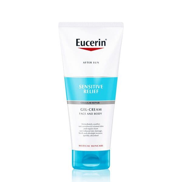 eucerin sensitive relief after sun cream gel 200ml