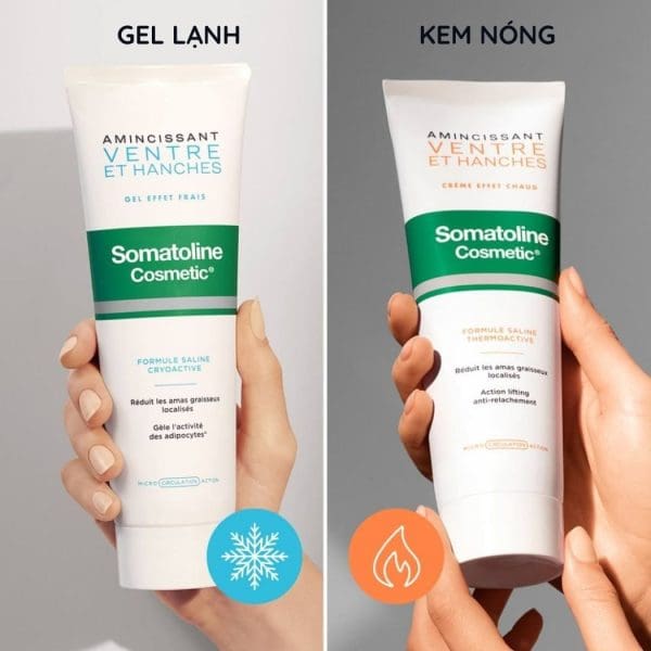 Kem/Gel Giảm Mỡ Bụng Somatoline Amincissant Ventre & Hanches