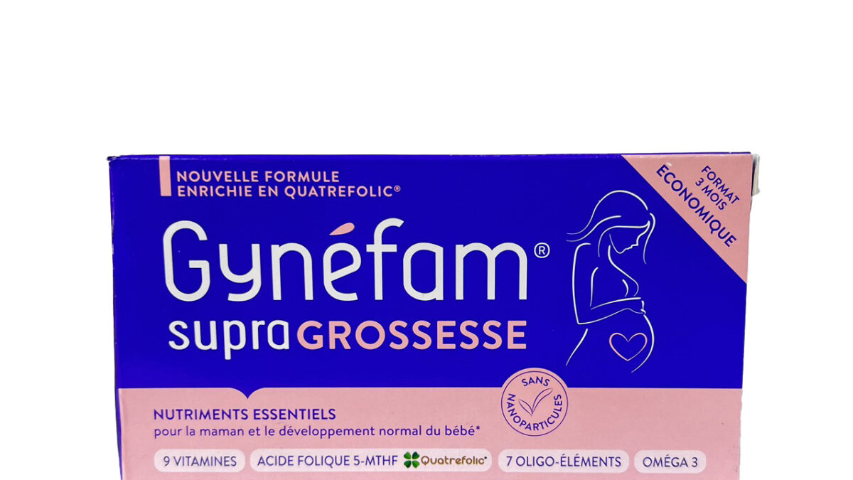 Gynefam Supra Capsules Grossesse Acide Folique & Nutriments