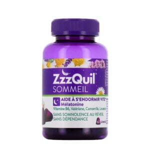 Thực phẩm hỗ trợ giấc ngủ ZzzQuil Sommeil Gommes