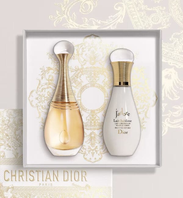Set Nước Hoa Và Sữa Dưỡng Thể Dior Jadore Parfums 50Ml