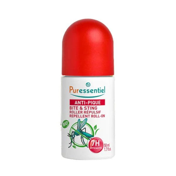 Lăn Đuổi Muỗi Puressentiel Roll-On Face And Body 50ml