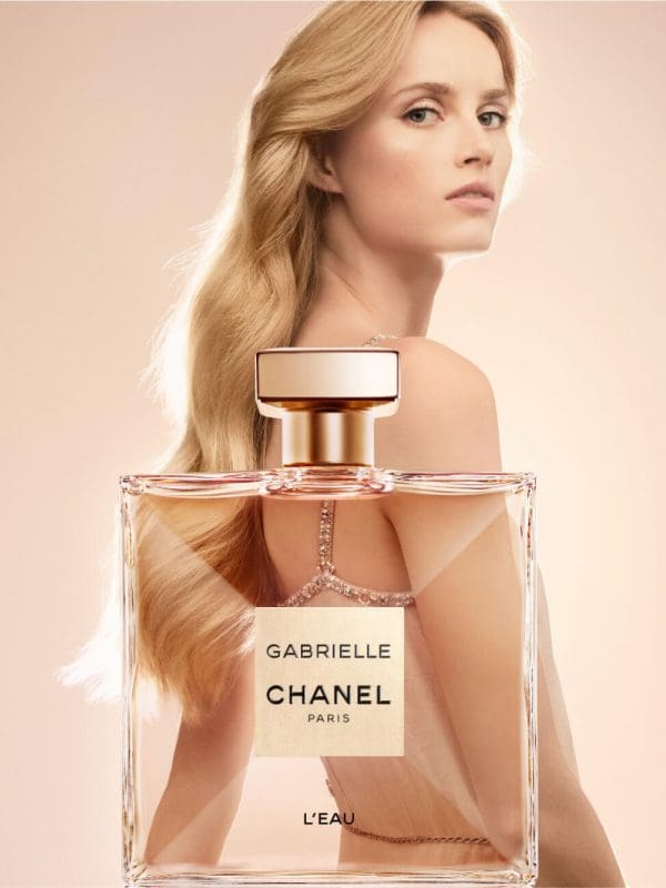 Thiết kế tinh tế và sang trọng của Chanel Gabrielle L'eau EDT