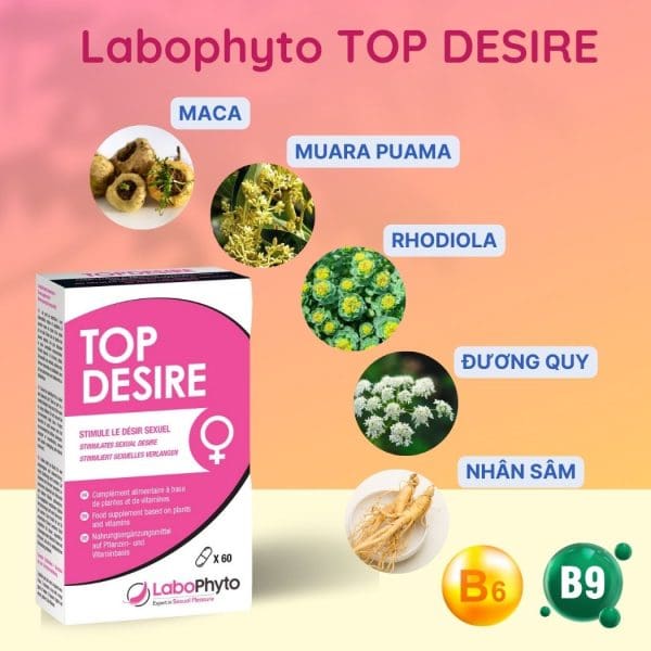 Viên Uống Cải Thiện Sinh Lý Nữ Labophyto Top Desire