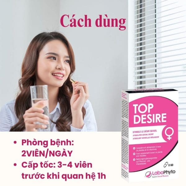 Cách dùng Labophyto Top Desire