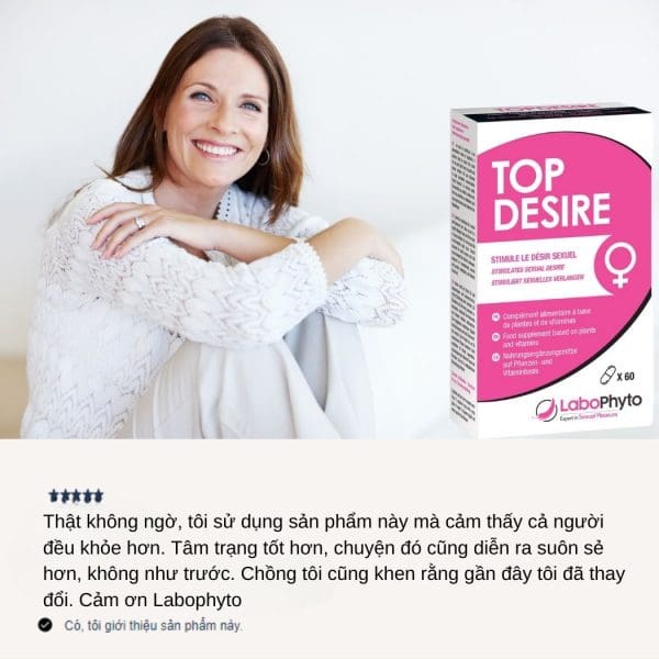 Review Viên uống cải thiện sinh lý nữ Labophyto Top Desire