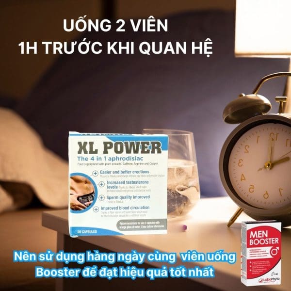 Cách dùng Labophyto XL Power 4 In 1