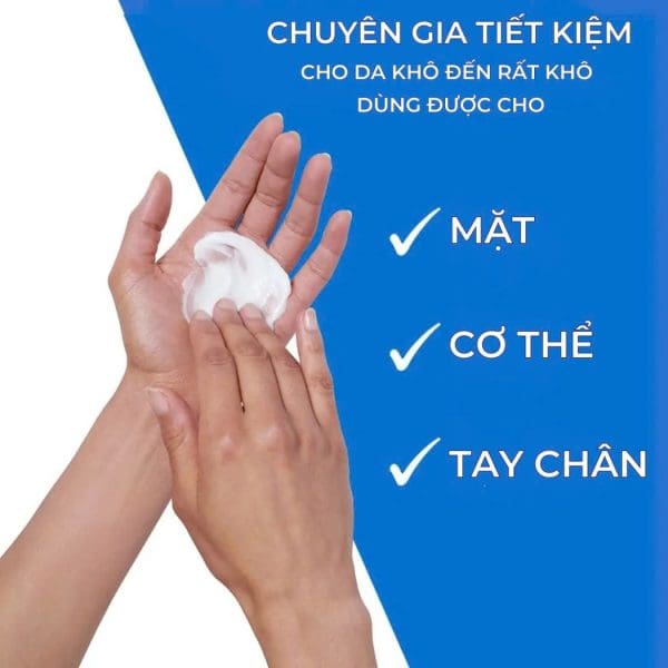 Kem dưỡng ẩm Kem dưỡng ẩm CeraVe Moisturising Cream with pump 454g