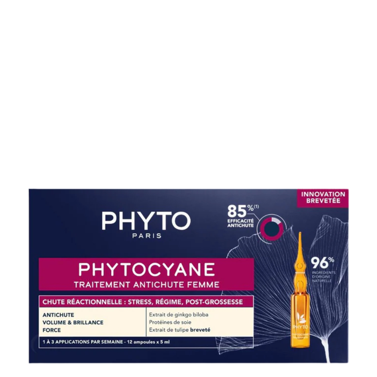 Marais de France 93 PHYTO PHYTOCYANE – Điều Trị Rụng Tóc Phản Ứng Cho Nữ